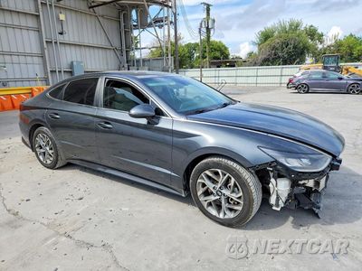 Czwarte zdjęcie samochodu z boku: 2023 HYUNDAI SONATA SEL VIN:KMHL64JA4PA296103 - miniatura