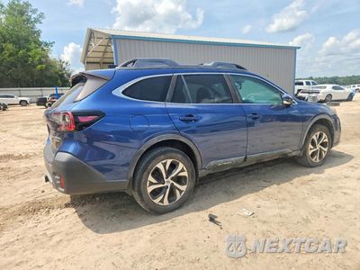 Trzecie zdjęcie samochodu z tyłu: 2020 SUBARU OUTBACK LIMITED VIN:4S4BTANC0L3121604 - miniatura