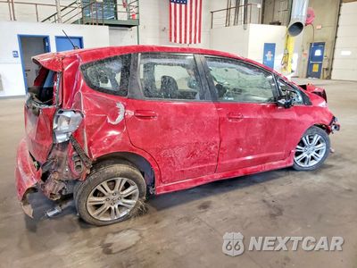 Trzecie zdjęcie samochodu z tyłu: 2010 HONDA FIT SPORT VIN:JHMGE8H47AC040340 - miniatura