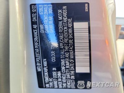 Zdjęcie 13 z 13 samochodu: 2023 POLESTAR 2 VIN:YSMED3KA5PL149874 - miniatura