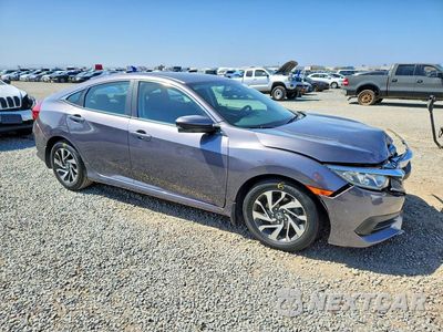 Czwarte zdjęcie samochodu z boku: 2017 HONDA CIVIC EX VIN:2HGFC2F75HH507633 - miniatura
