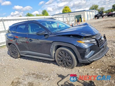 Czwarte zdjęcie samochodu z boku: 2022 HYUNDAI TUCSON XRT VIN:KM8JFCAE1NU166067 - miniatura