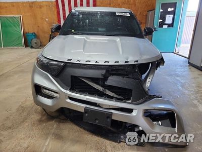 Piąte zdjęcie samochodu w środku: 2021 FORD EXPLORER ST VIN:1FM5K8GC2MGC36155 - miniatura