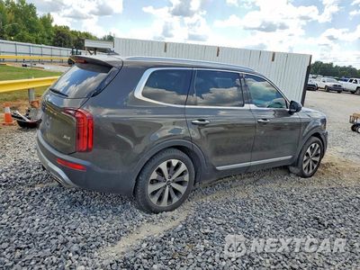 Trzecie zdjęcie samochodu z tyłu: 2020 KIA TELLURIDE S VIN:5XYP64HC1LG016354 - miniatura