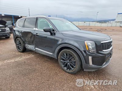 Czwarte zdjęcie samochodu z boku: 2022 KIA TELLURIDE SX VIN:5XYP5DHC4NG323359 - miniatura