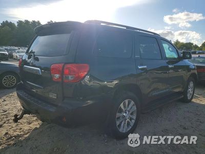 Trzecie zdjęcie samochodu z tyłu: 2010 TOYOTA SEQUOIA LIMITED VIN:5TDJY5G18AS037093 - miniatura
