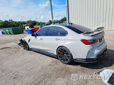 Drugie zdjęcie samochodu z przodu: 2021 BMW M3 COMPETITION VIN:WBS33AY08MFL29359 - miniatura