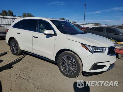 Czwarte zdjęcie samochodu z boku: 2019 ACURA MDX TECHNOLOGY VIN:5J8YD3H55KL010244 - miniatura