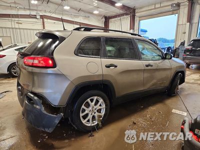Trzecie zdjęcie samochodu z tyłu: 2016 JEEP CHEROKEE SPORT VIN:1C4PJMAS5GW231115 - miniatura