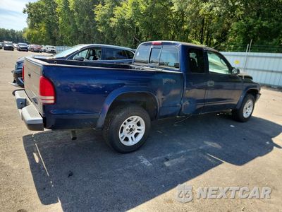 Trzecie zdjęcie samochodu z tyłu: 2003 DODGE DAKOTA SXT VIN:1D7HL12X93S265038 - miniatura