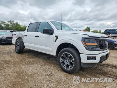 Czwarte zdjęcie samochodu z boku: 2024 FORD F150 STX VIN:1FTEW2LP6RKD59122 - miniatura