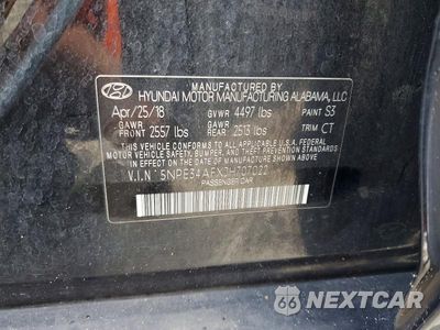 Zdjęcie 12 z 12 samochodu: 2018 HYUNDAI SONATA SPORT+ VIN:5NPE34AFXJH707022 - miniatura