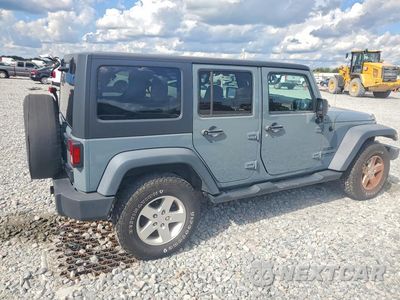 Trzecie zdjęcie samochodu z tyłu: 2015 JEEP WRANGLER UNLIMITED SPORT VIN:1C4BJWDG1FL619035 - miniatura