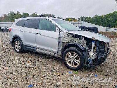 Czwarte zdjęcie samochodu z boku: 2014 HYUNDAI SANTA FE GLS VIN:KM8SN4HF4EU080019 - miniatura