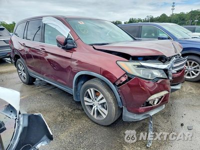 Czwarte zdjęcie samochodu z boku: 2018 HONDA PILOT EXL VIN:5FNYF5H55JB003980 - miniatura