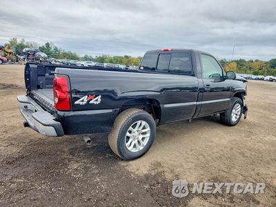 Trzecie zdjęcie samochodu z tyłu: 2006 CHEVROLET SILVERADO K1500 VIN:1GCEK14V56E169311 - miniatura