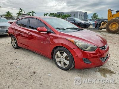 Czwarte zdjęcie samochodu z boku: 2011 HYUNDAI ELANTRA GLS VIN:KMHDH4AE7BU103418 - miniatura