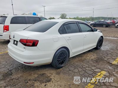 Trzecie zdjęcie samochodu z tyłu: 2016 VOLKSWAGEN JETTA S VIN:3VW267AJXGM346813 - miniatura