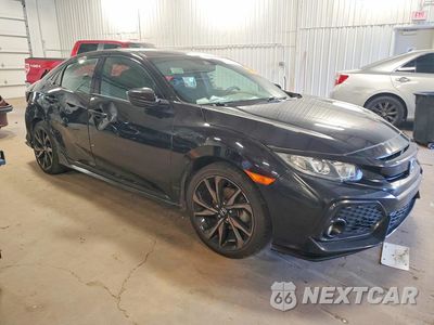 Czwarte zdjęcie samochodu z boku: 2019 HONDA CIVIC SPORT VIN:SHHFK7G40KU218769 - miniatura