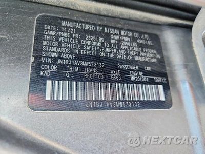 Zdjęcie 13 z 13 samochodu: 2021 NISSAN ROGUE SPORT S VIN:JN1BJ1AV3MW573132 - miniatura