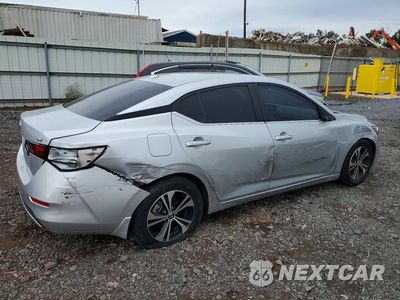 Trzecie zdjęcie samochodu z tyłu: 2020 NISSAN SENTRA SV VIN:3N1AB8CV6LY275549 - miniatura