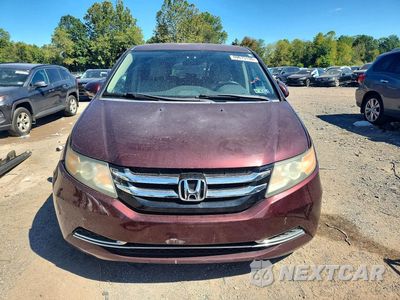 Piąte zdjęcie samochodu w środku: 2014 HONDA ODYSSEY EX VIN:5FNRL5H46EB003030 - miniatura