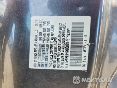 Zdjęcie 14 z 14 samochodu: 2011 HONDA ODYSSSEY VIN:5FNRL5H6XBB001679 - miniatura