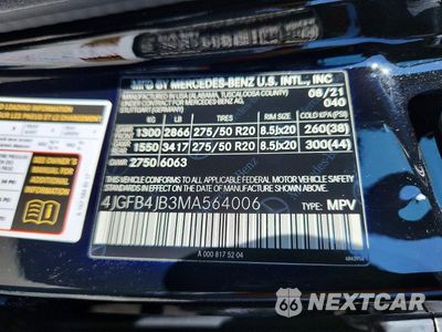 Zdjęcie 13 z 13 samochodu: 2021 MERCEDES-BENZ GLE 350 VIN:4JGFB4JB3MA564006 - miniatura