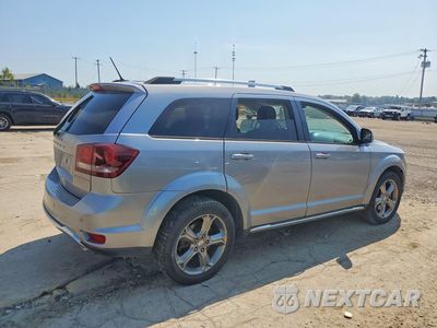 Trzecie zdjęcie samochodu z tyłu: 2017 DODGE JOURNEY CROSSROAD VIN:3C4PDCGG8HT619581 - miniatura