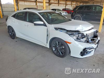 Czwarte zdjęcie samochodu z boku: 2021 HONDA CIVIC EX VIN:SHHFK7H62MU212264 - miniatura