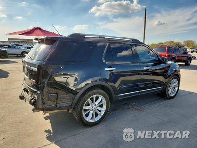 Trzecie zdjęcie samochodu z tyłu: 2015 FORD EXPLORER LIMITED VIN:1FM5K7F80FGB01721 - miniatura