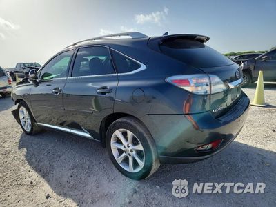 Trzecie zdjęcie samochodu z tyłu: 2010 LEXUS RX 350 VIN:2T2ZK1BA0AC014139 - miniatura
