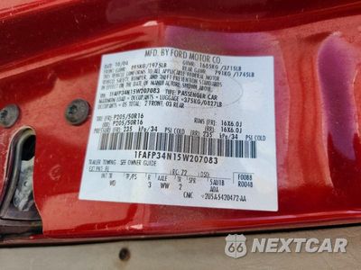 Zdjęcie 12 z 12 samochodu: 2005 FORD FOCUS ZX4 VIN:1FAFP34N15W207083 - miniatura
