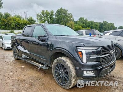 Czwarte zdjęcie samochodu z boku: 2025 FORD F150 PLATINUM VIN:1FTFW7LD2SFA25238 - miniatura