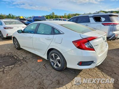 Drugie zdjęcie samochodu z przodu: 2020 HONDA CIVIC LX VIN:2HGFC2F65LH524299 - miniatura