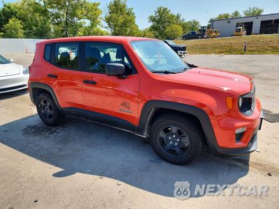 Czwarte zdjęcie samochodu z boku: 2019 JEEP RENEGADE SPORT VIN:ZACNJAAB0KPK20662 - miniatura