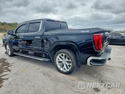 Drugie zdjęcie samochodu z przodu: 2019 GMC SIERRA K1500 SLT VIN:3GTU9DED0KG184977 - miniatura