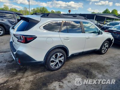 Trzecie zdjęcie samochodu z tyłu: 2020 SUBARU OUTBACK LIMITED VIN:4S4BTALC1L3101512 - miniatura