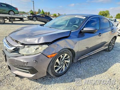 2018 HONDA CIVIC EX 2HGFC2F73JH592462 - główne zdjęcie licytacji z USA - miniatura