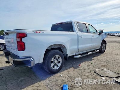 Trzecie zdjęcie samochodu z tyłu: 2022 CHEVROLET SILVERADO K1500 LT VIN:1GCUDDED2NZ503234 - miniatura