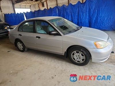Czwarte zdjęcie samochodu z boku: 2001 HONDA CIVIC LX VIN:JHMES16541S011239 - miniatura