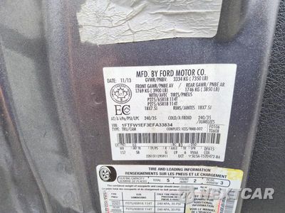 Zdjęcie 13 z 13 samochodu: 2014 FORD F150 SUPERCREW VIN:1FTFW1EF3EFA33834 - miniatura