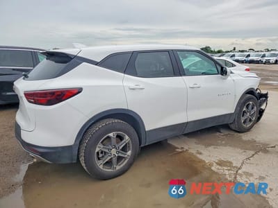 Trzecie zdjęcie samochodu z tyłu: 2023 CHEVROLET BLAZER 2LT VIN:3GNKBCR43PS168218 - miniatura