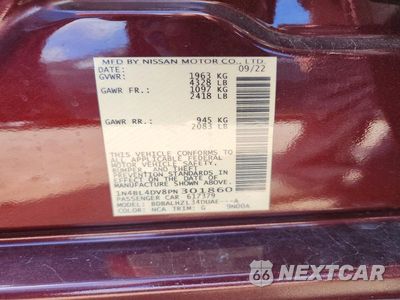 Zdjęcie 12 z 12 samochodu: 2023 NISSAN ALTIMA SV VIN:1N4BL4DV8PN301860 - miniatura