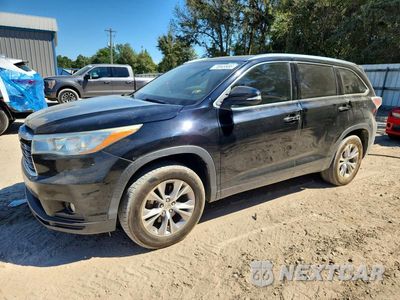 2015 TOYOTA HIGHLANDER XLE 5TDKKRFH8FS112796 - główne zdjęcie licytacji z USA - miniatura