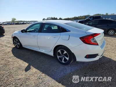 Drugie zdjęcie samochodu z przodu: 2020 HONDA CIVIC LX VIN:19XFC2E62LE001060 - miniatura
