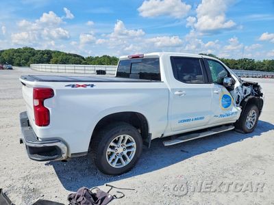 Trzecie zdjęcie samochodu z tyłu: 2024 CHEVROLET SILVERADO K1500 LT VIN:1GCUDDED5RZ355537 - miniatura