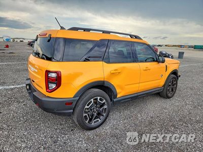 Trzecie zdjęcie samochodu z tyłu: 2023 FORD BRONCO SPORT OUTER BANKS VIN:3FMCR9C63PRD99936 - miniatura