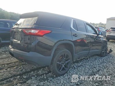 Trzecie zdjęcie samochodu z tyłu: 2019 CHEVROLET TRAVERSE LS VIN:1GNERFKW1KJ314101 - miniatura