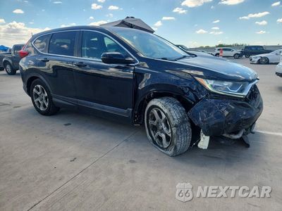 Czwarte zdjęcie samochodu z boku: 2017 HONDA CR-V EXL VIN:7FARW1H83HE012862 - miniatura